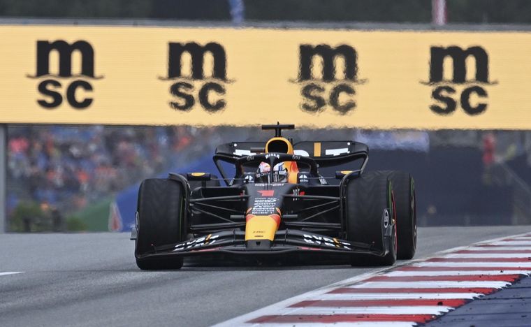 Arrasador: Verstappen ganó la sprint de Austria de punta a punta Foto: EFE