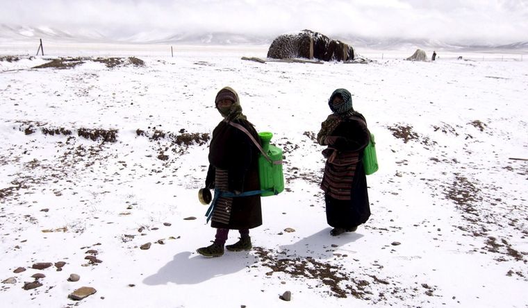 Los glaciares acusan el impacto del cambio climático. Foto: Efe.
