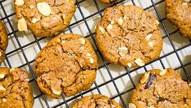 Receta de galletas de avena, chocolate y canela, sencilla y deliciosa