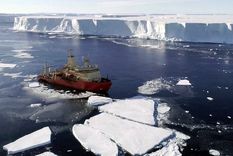El gigantesco glaciar Thwaites, en la Antártida. Foto: Independent.