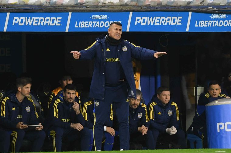 El DT prepara el equipo para la ida de las semifinales de la Copa Libertadores. Foto: Télam