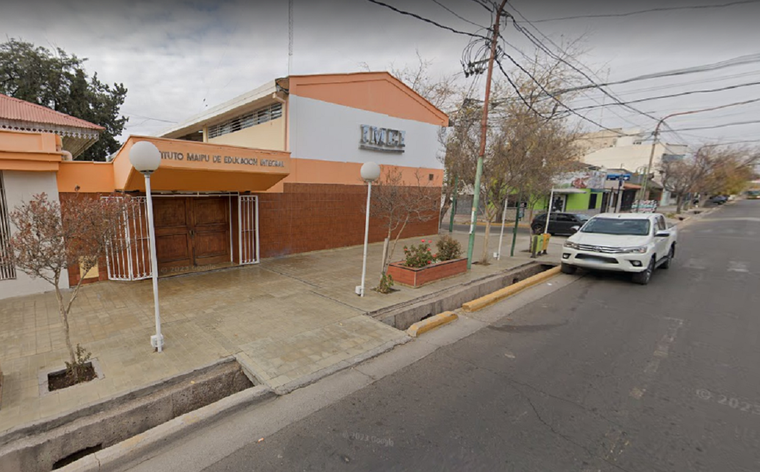 Instituto IMEI, en Maipú Foto: Captura pantalla Google