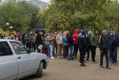 Miles de rusos se han marchado de su país. Foto: SkyNews.