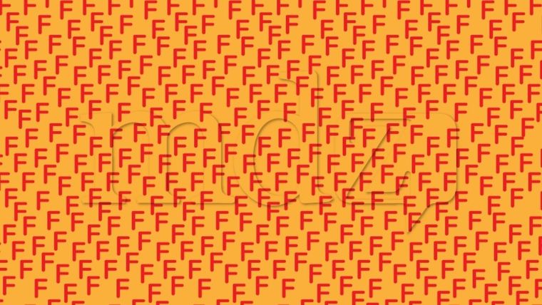 Acertijo visual, reto visual, letra Fuente: MDZ Online