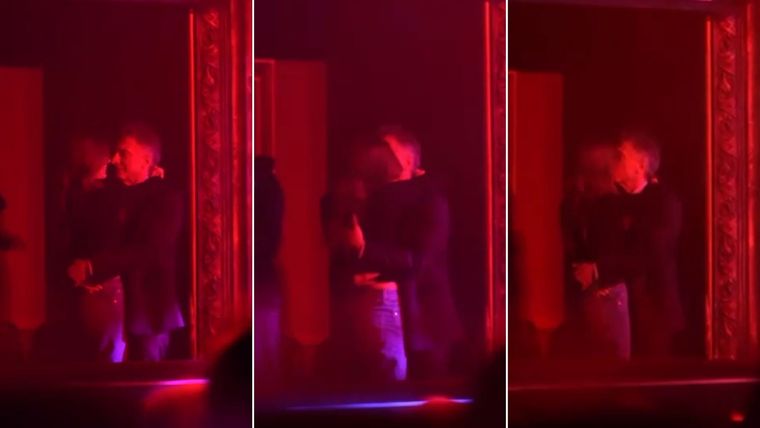 El romántico momento entre Macri y Awada