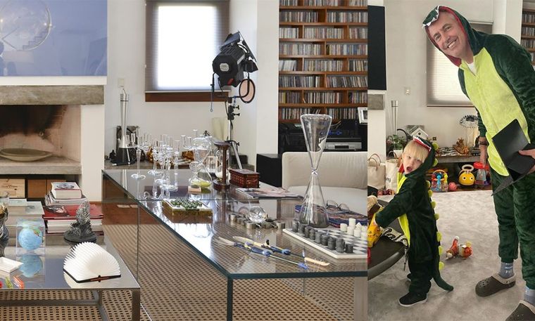 Marley disfruta con su pequeño Mirko.