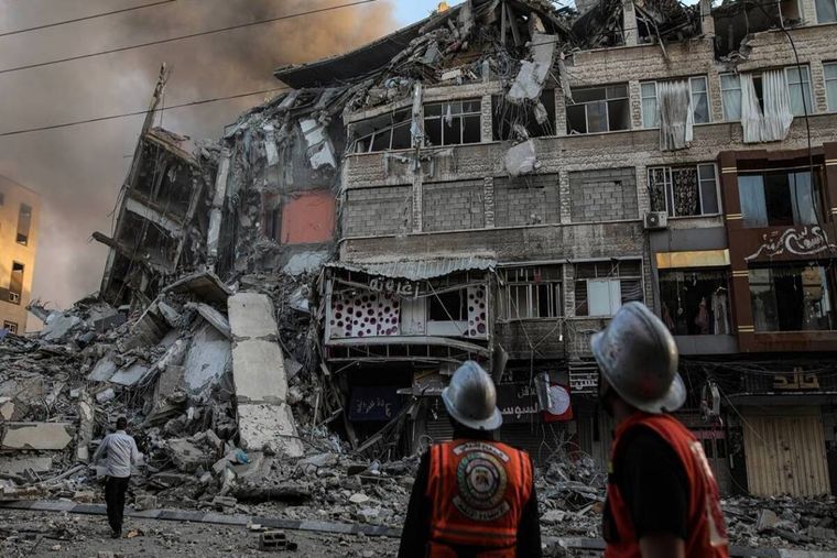 Israel bombaredeó la casa del jefe político de Hamas en Gaza