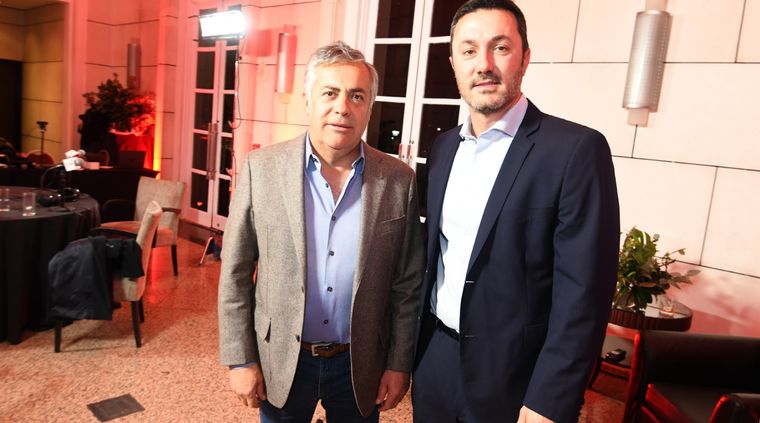 Cornejo y Petri se mostraron juntos recientemente en un evento realizado por MDZ. Foto: ALF PONCE MERCADO / MDZ