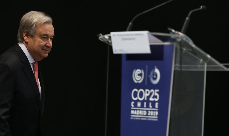 El Secretario general de las Organización de las Naciones Unidas, el portugués Antonio Guterres. Foto: EFE