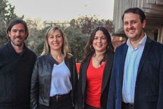 Nicolás De Caño, Myriam Bregman, Noelia Barbeito y Lautaro Jiménez. Foto: Gentileza FIT