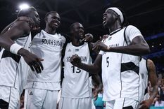 Triunfo y euforia de Sudán del Sur; épica pura. Foto: @juegosolimpicos