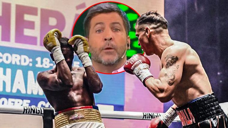 Toti Pasman liquidó a Maravilla Martínez por el nivel de su rival, Jhon Teherán.