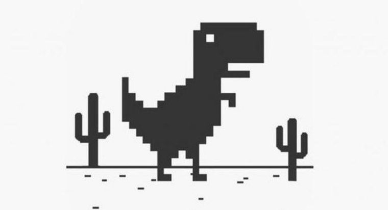 Google, dinosaurio, internet