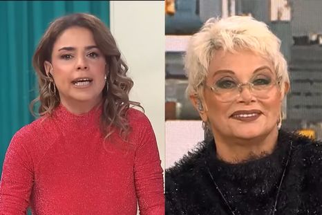 Marina Calabró fue letal con varios aspectos del nuevo programa de Carmen Barbieri. Foto: Captura de pantalla Youtube América TV/ Captura de pantalla Youtube El Nueve Argentina. Marina Calabró fue letal con varios aspectos del nuevo programa de Carmen Barbieri. Foto: Captura de pantalla Youtube América TV/ Captura de pantalla Youtube El Nueve Argentina.