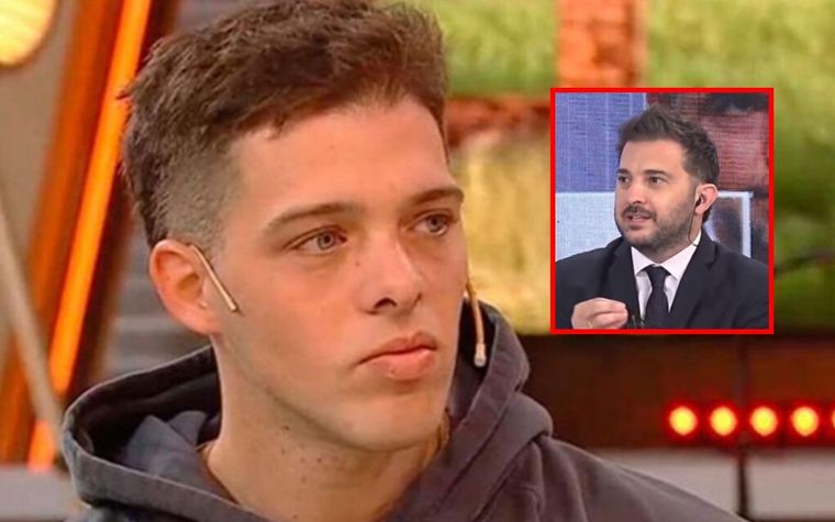 Santi Maratea desafió a Diego Brancatelli Foto: Captura TV