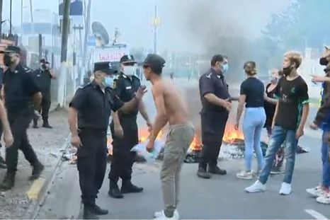 Video: incidentes en el boliche donde asesinaron a un joven