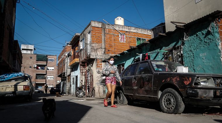 El asentamiento 1.11.14, donde ocurrió el crimen