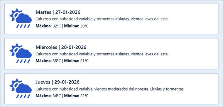 El pronóstico de Contingencias Climáticas para los próximos días en Mendoza. El pronóstico de Contingencias Climáticas para los próximos días en Mendoza.