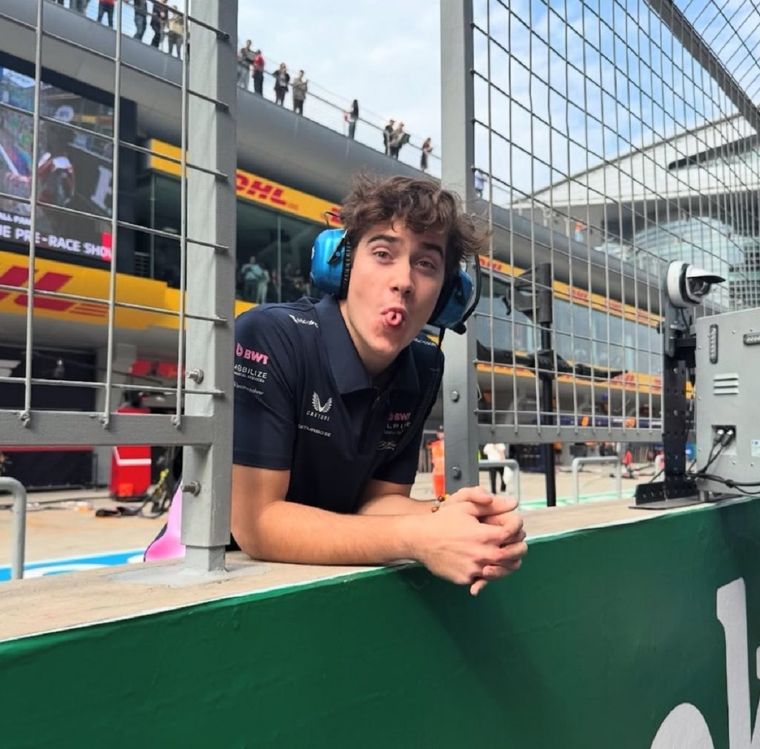 La interna que se desató en Red Bull por culpa de Colapinto. Foto: @FranColapinto/IG