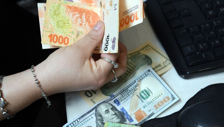 La moneda paralela sufrió el viernes una suba al cierre de los mercados Foto: ALF PONCE MERCADO / MDZ