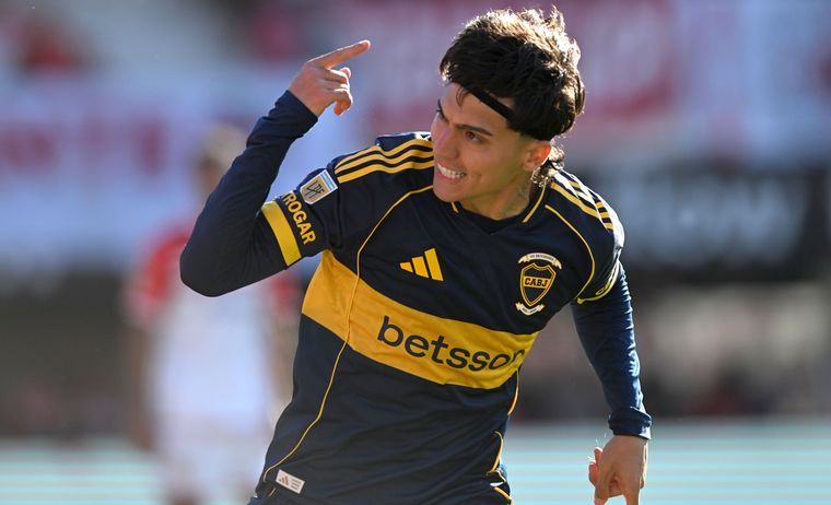 El Changuito se despertó y no para de recibir elogios de sus compañeros en Boca.