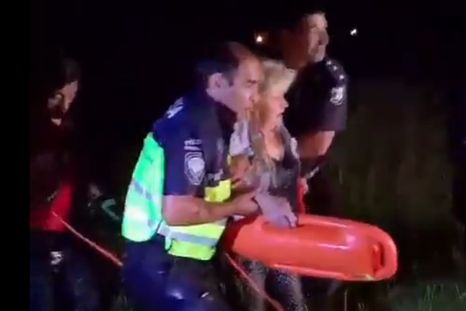 La mujer de 75 años se encuentra fuera de peligro. Foto: Captura de pantalla
