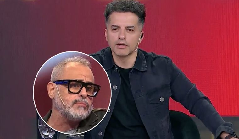 Ángel se calentó De Brito enfrentó a Rial