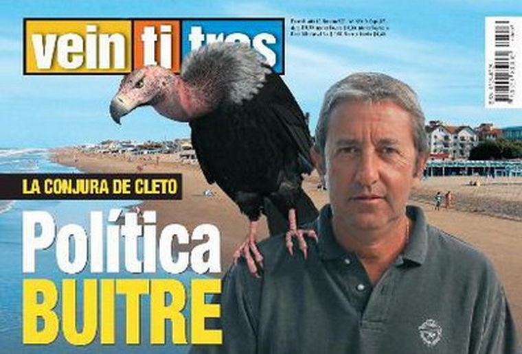 La tapa de de la revista filokirchnerista que apunta también al vicepresidente. Foto: Gentileza