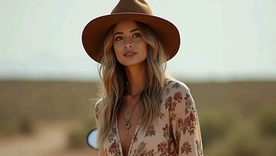 Aprendé a vestirte con el estilo boho chic para esta temporada. Foto: Nyraa Fashion