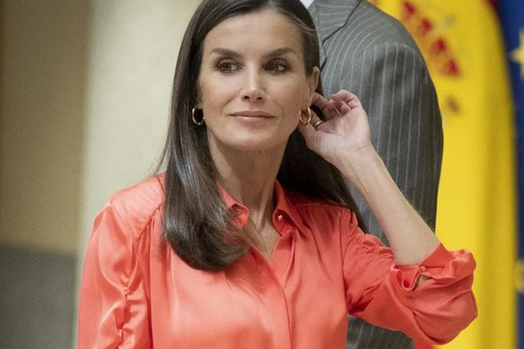 Descubre el increíble outfit de la reina Letizia. Foto: INSTAGRAM @letiziaortizfanss