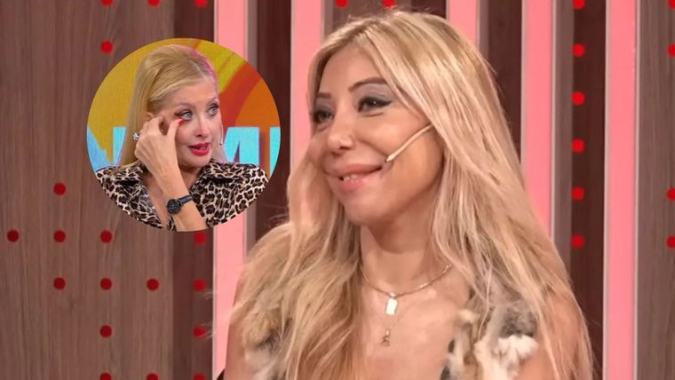 Sigue la guerra entre la conductora y la asesora de moda. Foto: capturas de pantalla TV/ Infama/ Empezar el Día