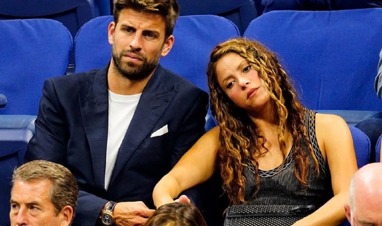 Shakira junto a su expareja Gerard Piqué