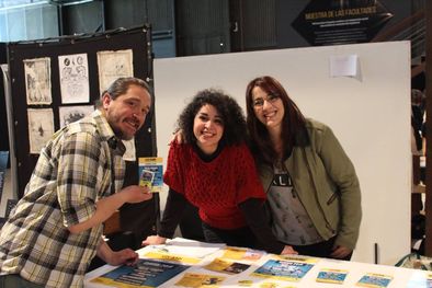 MDZol | Melisa Pereyra (en el centro), junto a compañeros de la ESCAAD, la escuela de animación que funciona en Mendoza. / Foto: Gentileza de Melisa Pereyra Foto: Gentileza de Melisa Pereyra