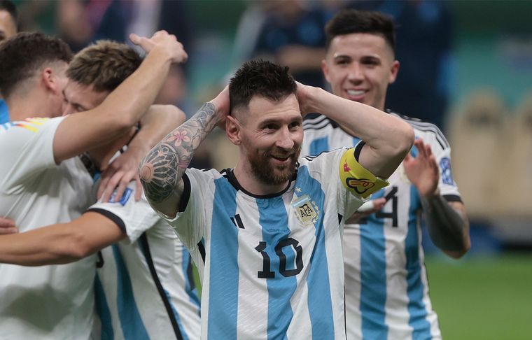 Messi fue elegido como el mejor jugador de la Copa del Mundo. Foto: EFE