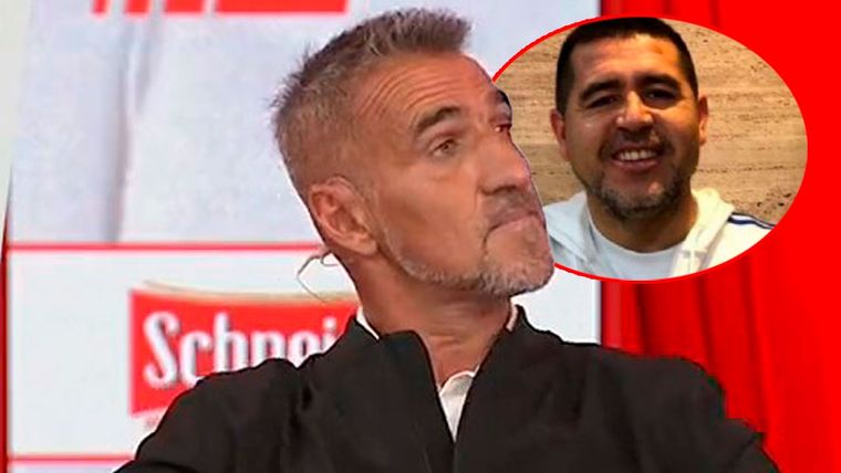 Cascini bromeó sobre el trabajo de Riquelme en Boca.