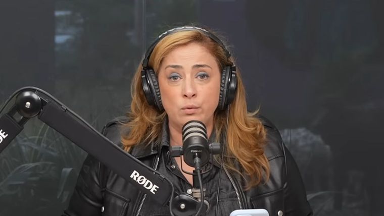 La periodista destapó una fuerte interna del pasado. La periodista destapó una fuerte interna del pasado.