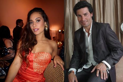 Chayanne y su hija Isadora Figuera Foto: Instagram/Isadora Figueroa