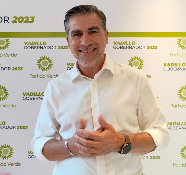 Mario Vadiilo, candidato a gobernador de Mendoza Somos la tercera fuerza en Mendoza y nos hacemos cargo.