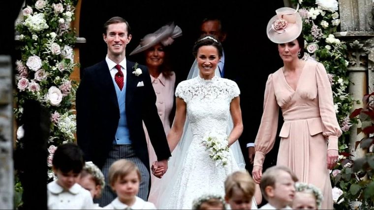 Pippa Middleton mantiene el mismo estilo destacado que su hermana Kate. Foto: YouTube - ABC NEws