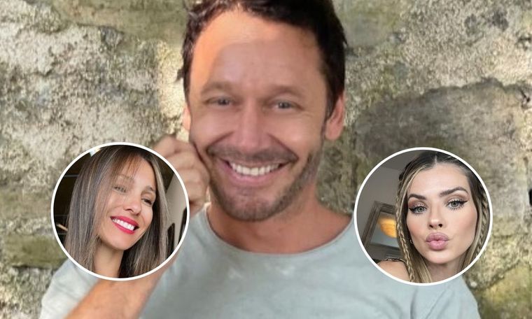 Benjamín Vicuña, Pampita y la China Suárez, un triángulo que supo ser conflictivo. Créditos: Archivo MDZ