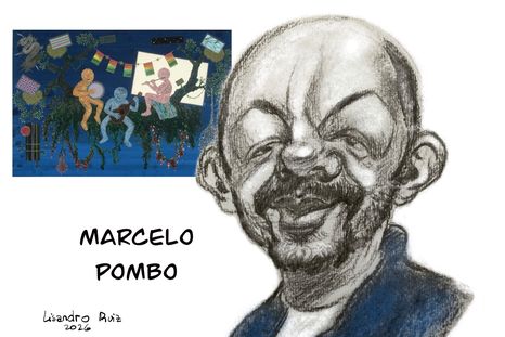 Marcelo Pombo y su arte pop. Marcelo Pombo y su arte pop.