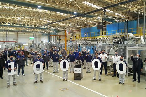 Volkswagen llegó a las 100.000 cajas de cambio exportadas
