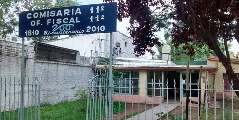 Comisaría 11 Los cuatro acusados estaban en la comisaría y pasaron al penal.