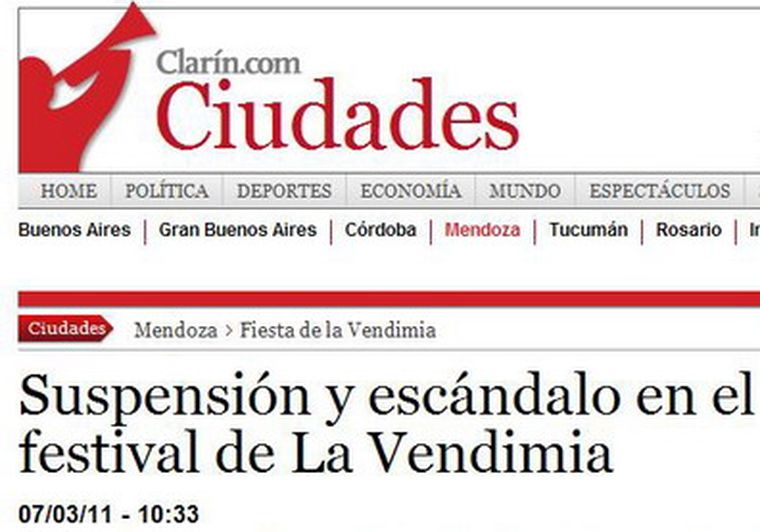 Clarín On line.