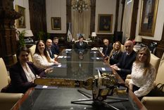 Javier Milei se reunió con representantes farmacéuticos&nbsp;