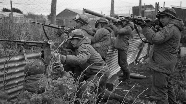 La guerra de Malvinas fue hace 40 años. Foto: TELAM