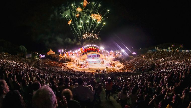 La Fiesta Nacional de la Vendimia en la actualidad.