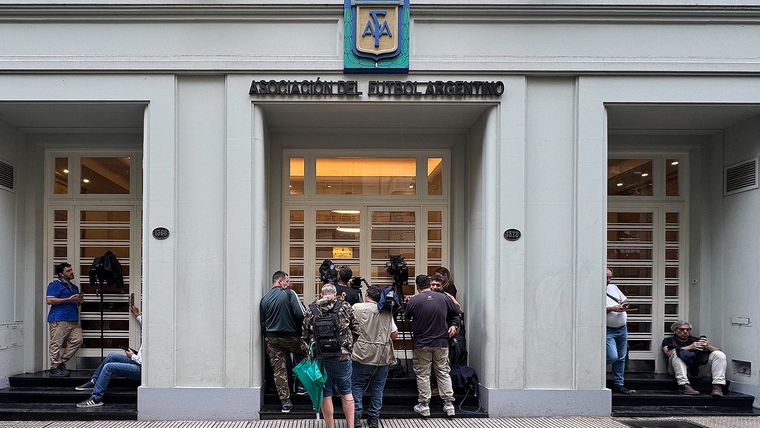 La sede de la AFA en el centro porteño La sede de la AFA en el centro porteño