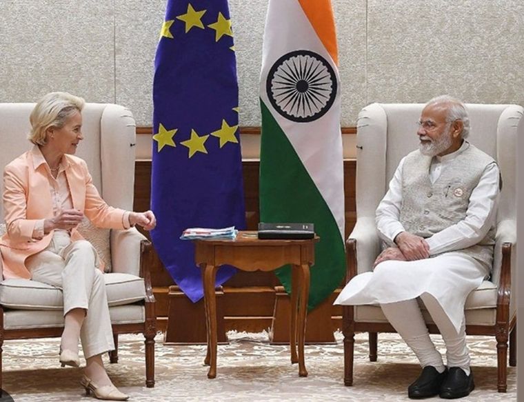 India y la Unión Europea han reformado sus relaciones en los últimos años Foto: X
