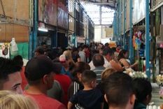 asombro: asi esta la feria de guaymallen en plena cuarentena